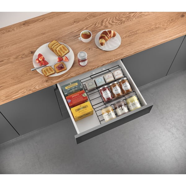 Organizér na koreničky z nerezovej ocele Lava - Metaltex-image-1