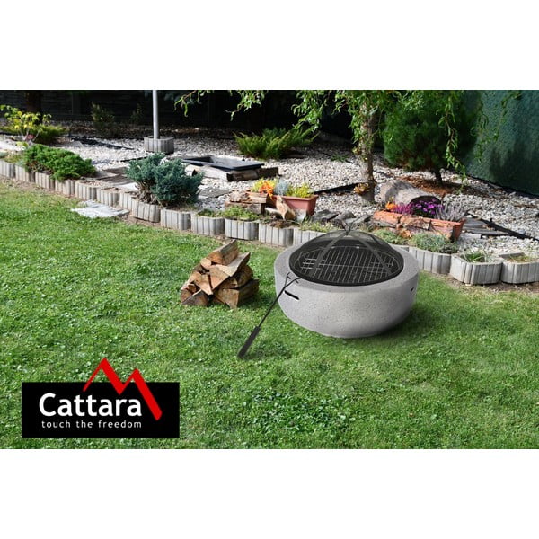 Sivé ohnisko z páleného kameňa Cattara La Palma-image-4