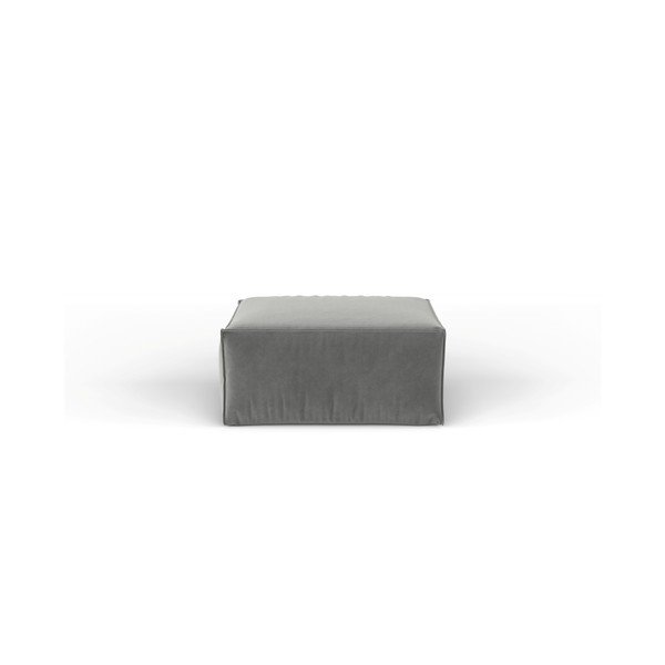 Sivý puf Cosmopolitan Design Florida, 65 × 65 cm-image-2
