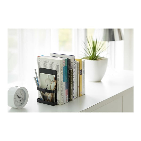 Čierne knižné zarážky YAMAZAKI Tower-image-2