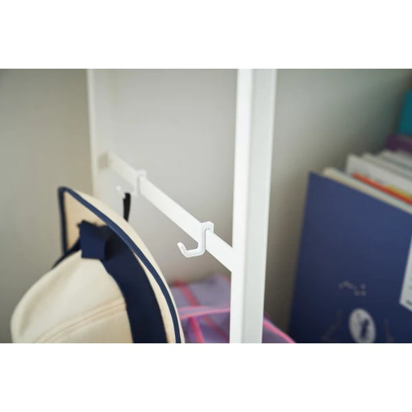 Biely kovový pojazdný regál 42x60 cm Tower – YAMAZAKI-image-3