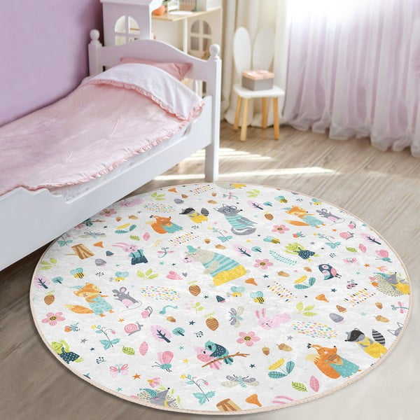 Detský koberec ø 120 cm Comfort – Mila Home-image-3