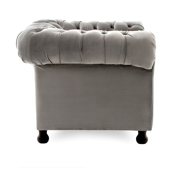 Sivé kreslo Vivonita Chesterfield-image-3