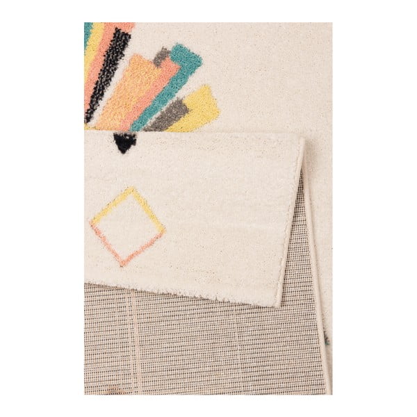 Béžovokrémový detský koberec Zala Living Lion, 120 × 170 cm-image-2