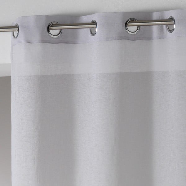 Sivá záclona 140x280 cm Telma – douceur d'intérieur-image-3
