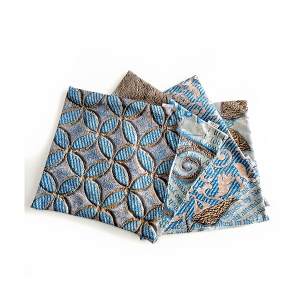 Set 4 ks obliečok na vankúš a behúňa na stôl – Mila Home-image-1