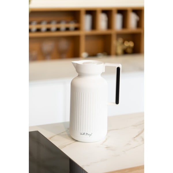 Biela termoska 1 l Lungo – Vialli Design-image-4