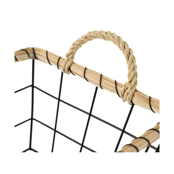 Drôtené kovové košíky v súprave 6 ks - Casa Selección-image-3