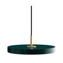 Tmavozelené LED závesné svietidlo s kovovým tienidlom ø 31 cm Asteria Mini – UMAGE