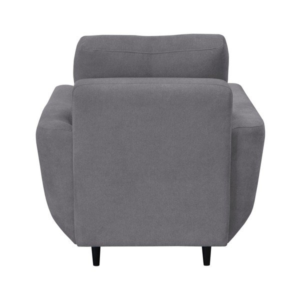 Sivé kreslo s tmavými nohami Mazzini Sofas Cedar-image-3