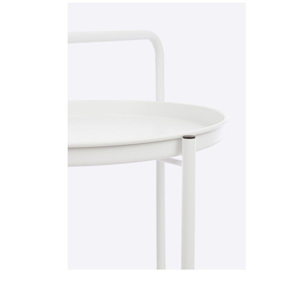 Oceľový servírovací stolík ø 44,5 cm Austin – Bizzotto-image-2