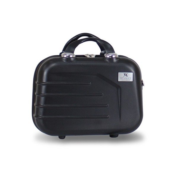 Čierny dámsky príručný cestovný kufrík My Valice PREMIUM Make Up & Hand Suitcase