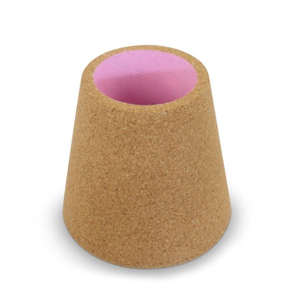 Ružový korkový stojan J-Me Cone-image-2