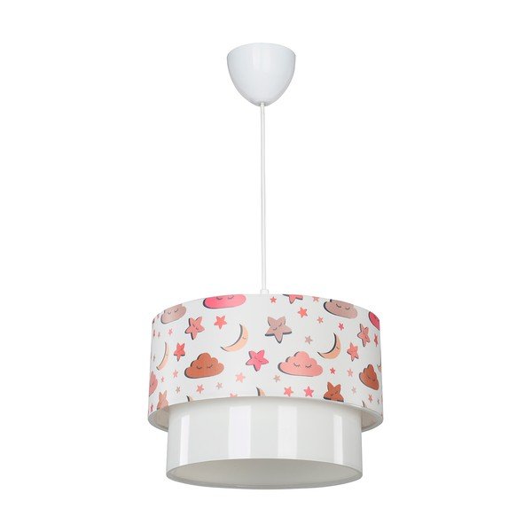 Biele detské svietidlo ø 30 cm Kinder – Squid Lighting-image-2
