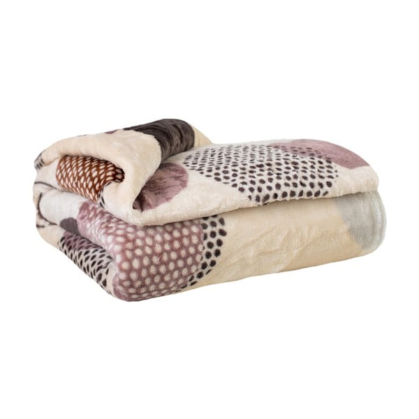 Deka z mikroplyšu 200x220 cm Circles – My Home-image-1