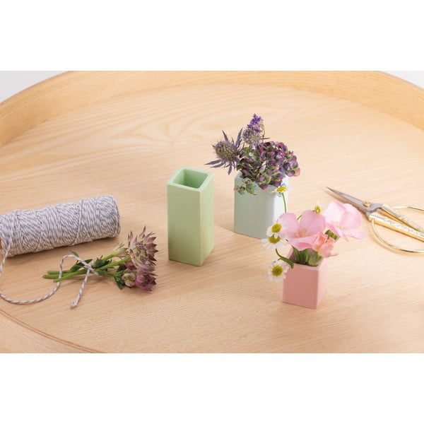 Súprava 5 drobných porcelánových váz Remember Mini-image-1