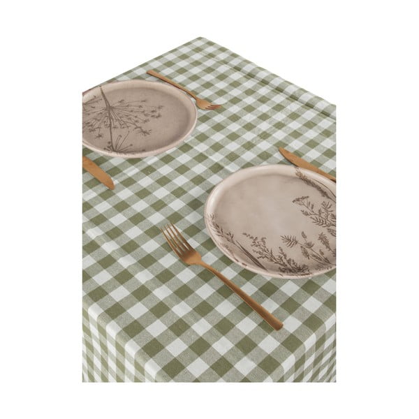 Bavlnený obrus 150x150 cm Gingham – Tiseco Home Studio-image-1