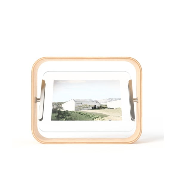 Drevený stojací rámček v prírodnej farbe 19x24 cm Bellwood – Umbra-image-4