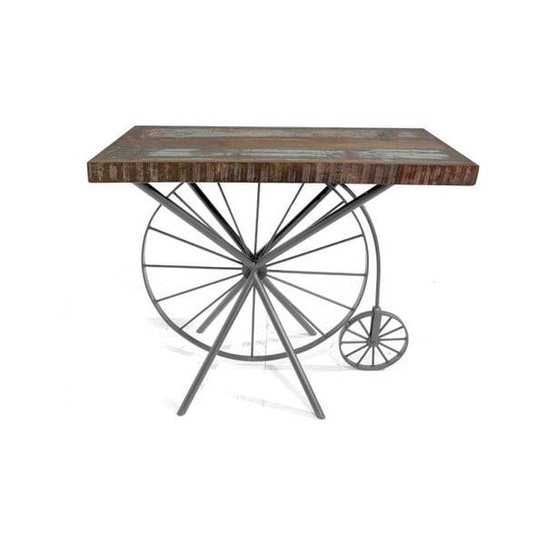 Konzolový stolík z masívneho dreva SOB Bike