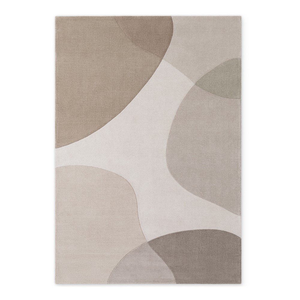 E-shop Béžový ručne tkaný vlnený koberec 120x170 cm Hackney Clarissa – Ted Baker