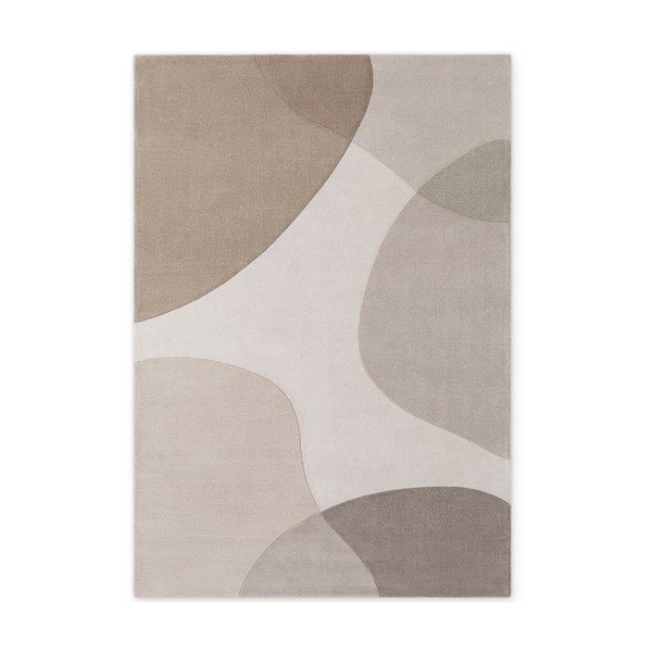 Béžový ručne tkaný vlnený koberec 200x300 cm Hackney Clarissa – Ted Baker