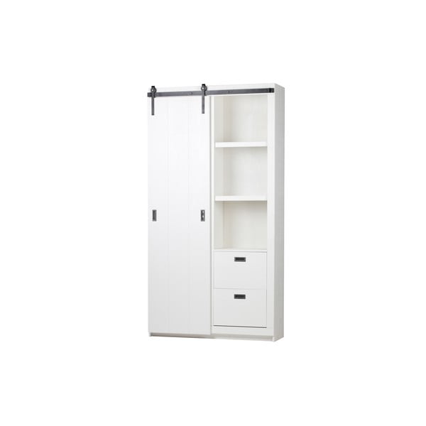 Biela skriňa s posuvnými dverami vtwonen Slide-image-2