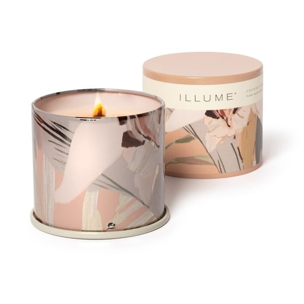 Vonná sviečka doba horenia 50 h Coconut Milk Mango - ILLUME x Bloomingville-image-3