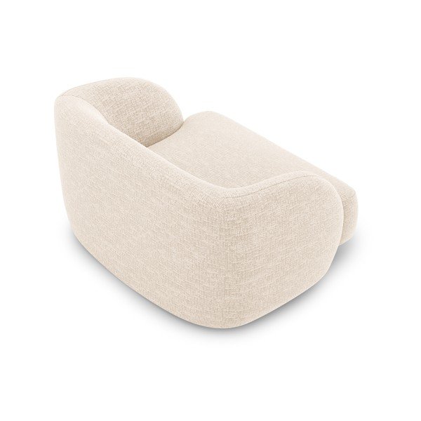 Krémovobiele kreslo Miley - Micadoni Home-image-4