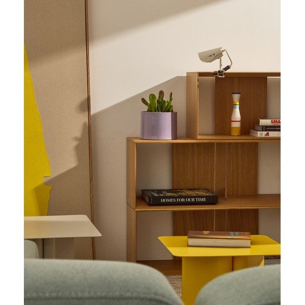 Svetlosivá kovová stolová lampa s klipom (výška  16 cm) Jula – Kave Home-image-3