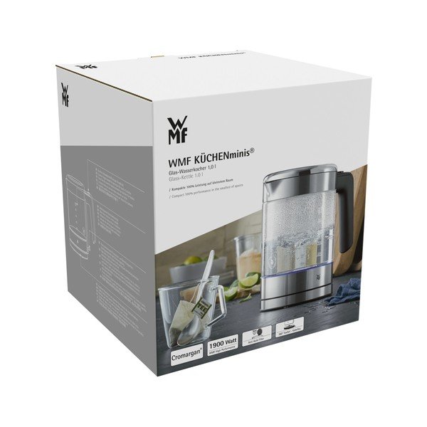 Sklenená rýchlovarná kanvica WMF KITCHENminis®, 1 l-image-3