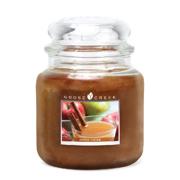 Vonná sviečka v sklenenej dóze Goose Creek Jablkový cider, 0,45 kg