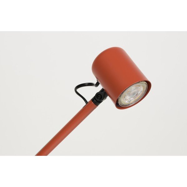 Červená kovová stolová lampa (výška  45,5 cm) Aero – White Label-image-2