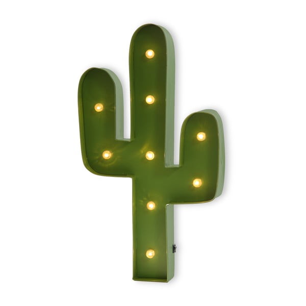 Nástenná svetelná dekorácia Versa Cactus