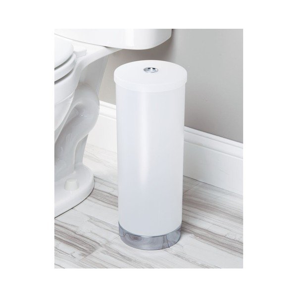 Transparentný úložný box na toaletný papier iDesign Aria-image-2