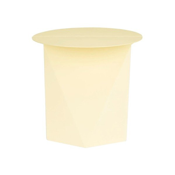 Kovový okrúhly odkladací stolík 45x46 cm Foldy – Zuiver-image-3