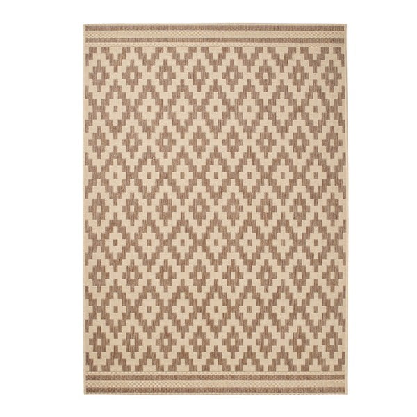 Hnedý koberec Think Rugs Cottage, 120 × 170 cm