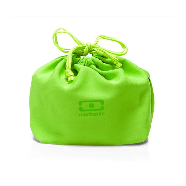 Zelené vrecko na desiatový box Monbento