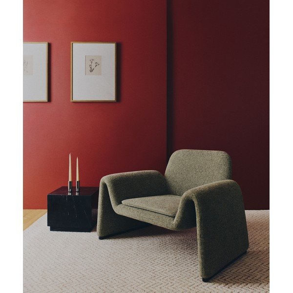 Mramorový odkladací stolík 40x40 cm Sorein – Kave Home-image-1