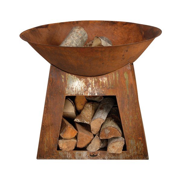 Kovové ohnisko so zásobníkom na drevo Esschert Design Camping-image-2