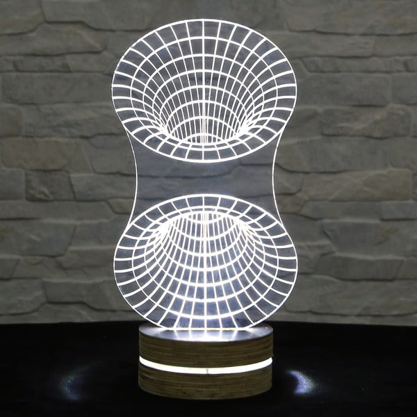 3D stolová lampa Tunnel