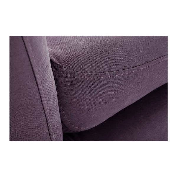 Fialová dvojmiestna pohovka Scandi by Stella Cadente Maison Comete-image-4