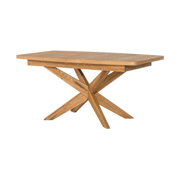 Rozkladací jedálenský stôl v dekore duba 160x95 cm Velle - Szynaka Meble