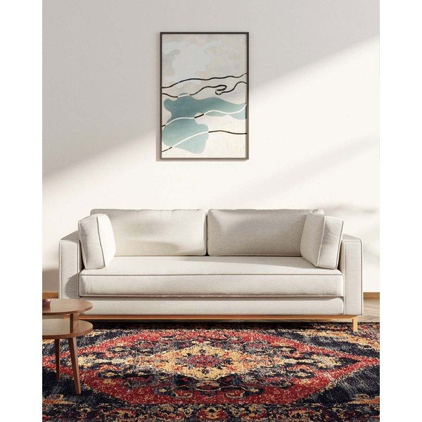 Krémová pohovka 222 cm Celerio – Ame Yens-image-1