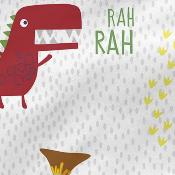 Detská bavlnená plachta Moshi Moshi Funnysaurus, 90 x 200 cm-image-4