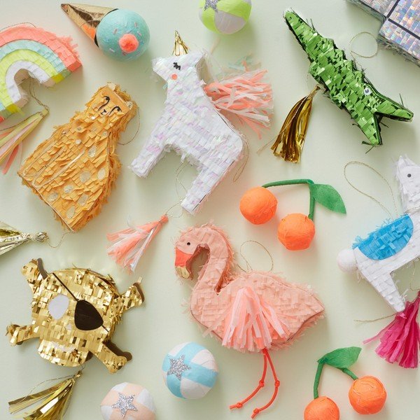 Piňata Skull Favor – Meri Meri-image-1