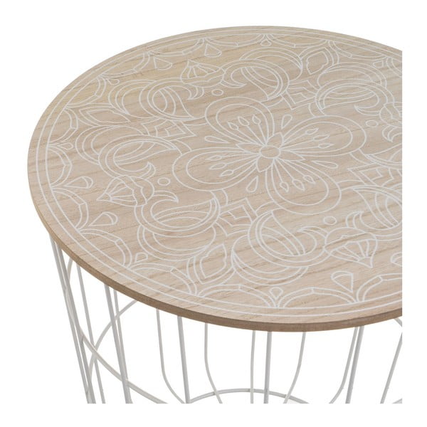 Okrúhle odkladacie stolíky v súprave 2 ks ø 40 cm – Casa Selección-image-2