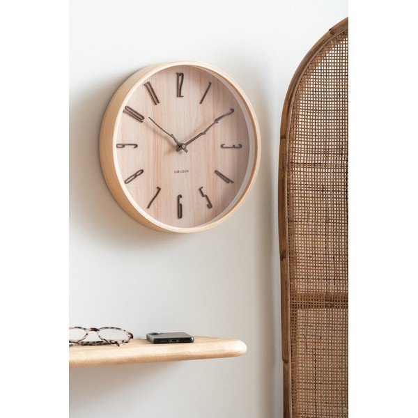 Nástenné hodiny ø 30 cm Rama – Karlsson-image-1