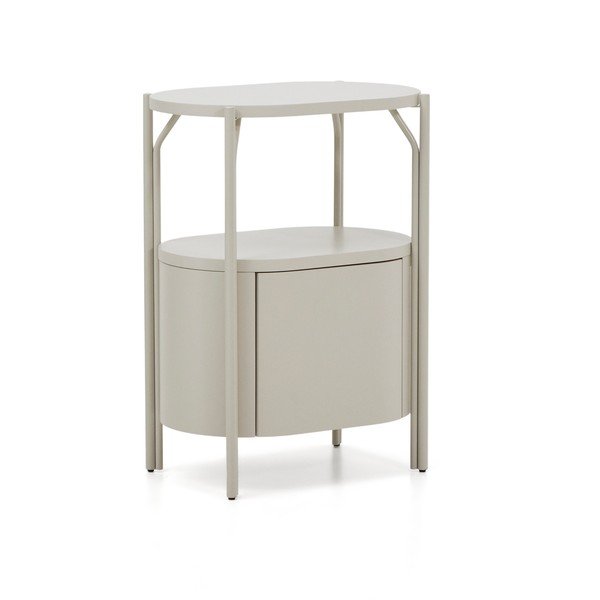 Biela skrinka pod umývadlo 60x81 cm Arely – Kave Home-image-2