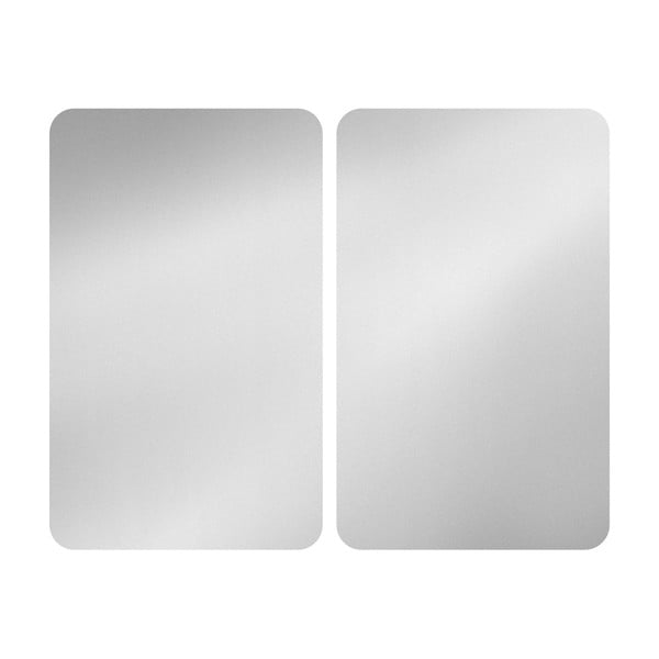 Set 2 sklenených krytov na sporák Wenko Universal Silver