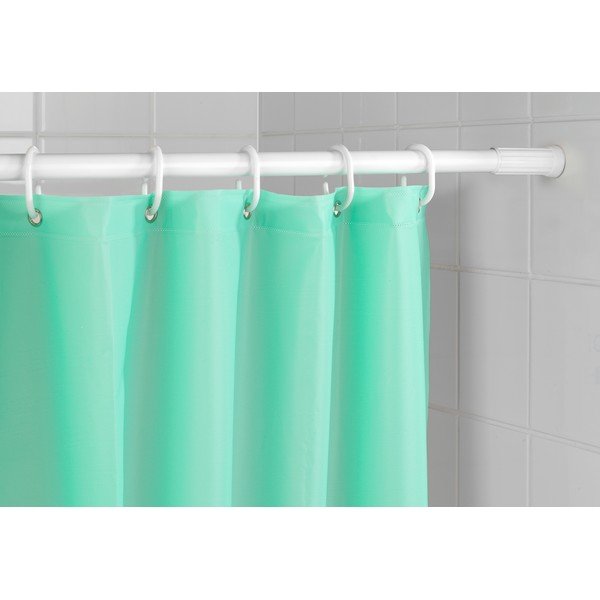 Biela tyč na sprchový záves 110 - 185 cm - Allstar-image-1